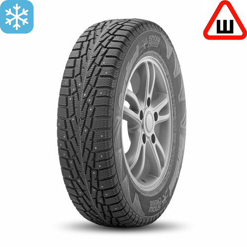 Шина 185/60R15 84T Cordiant Snow Cross Шип