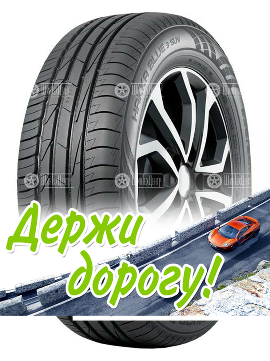 Шина Nokian Tyres 285/60 R18 Hakka Blue 3 Suv 116V Летняя для легкого авто и кроссоверов