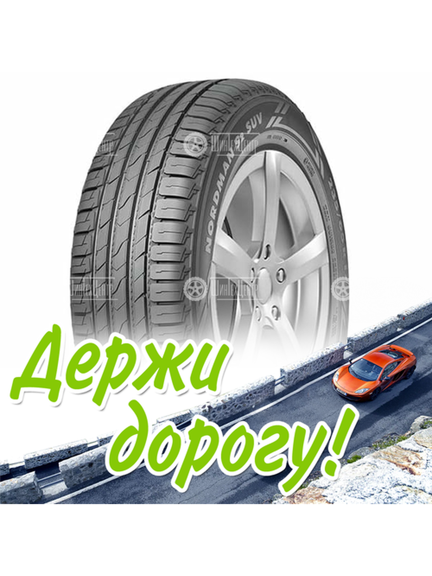 Шина 225/55R18 Nokian/Ikon Nordman S2 Suv 98 H Летняя для легкого авто и кроссоверов