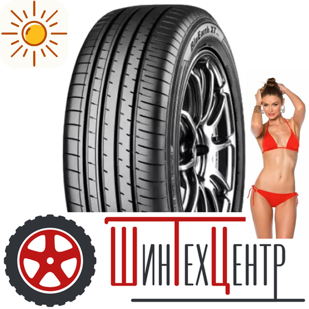 Шины летние   225/60R18 Yokohama Bluearth-Xt Ae61 104 W для легковых авто