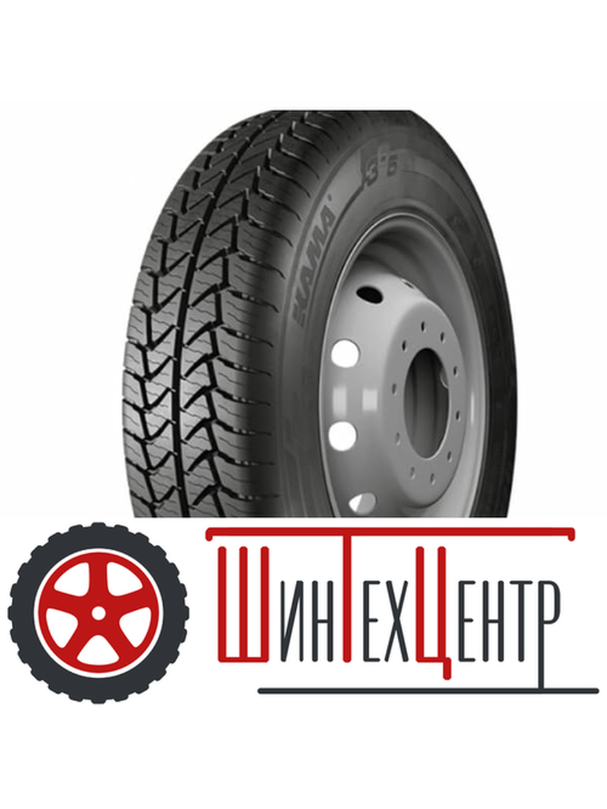 Всесезонная Шина 195/75R16C Нкшз Кама 365 Lt (Нк-243) 107/105 Q M+S для всех типов автомобилей