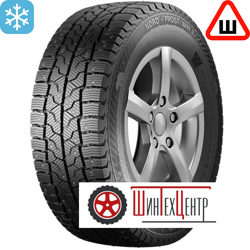 Шины Gislaved 215/75 R16C Nord Frost Van 2 113/111R Шипы