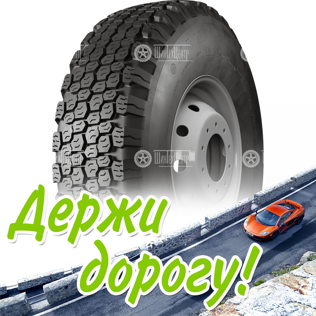 Шина 225/85R15C 106P Кама И-502 Tt Летняя для легковых автомобилей и кроссоверов