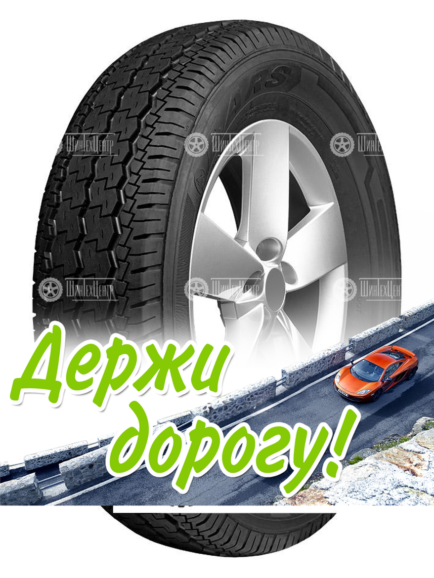 Шина Bars 185/75 R16C Xl607 104/102P Летняя для легкого авто и кроссоверов
