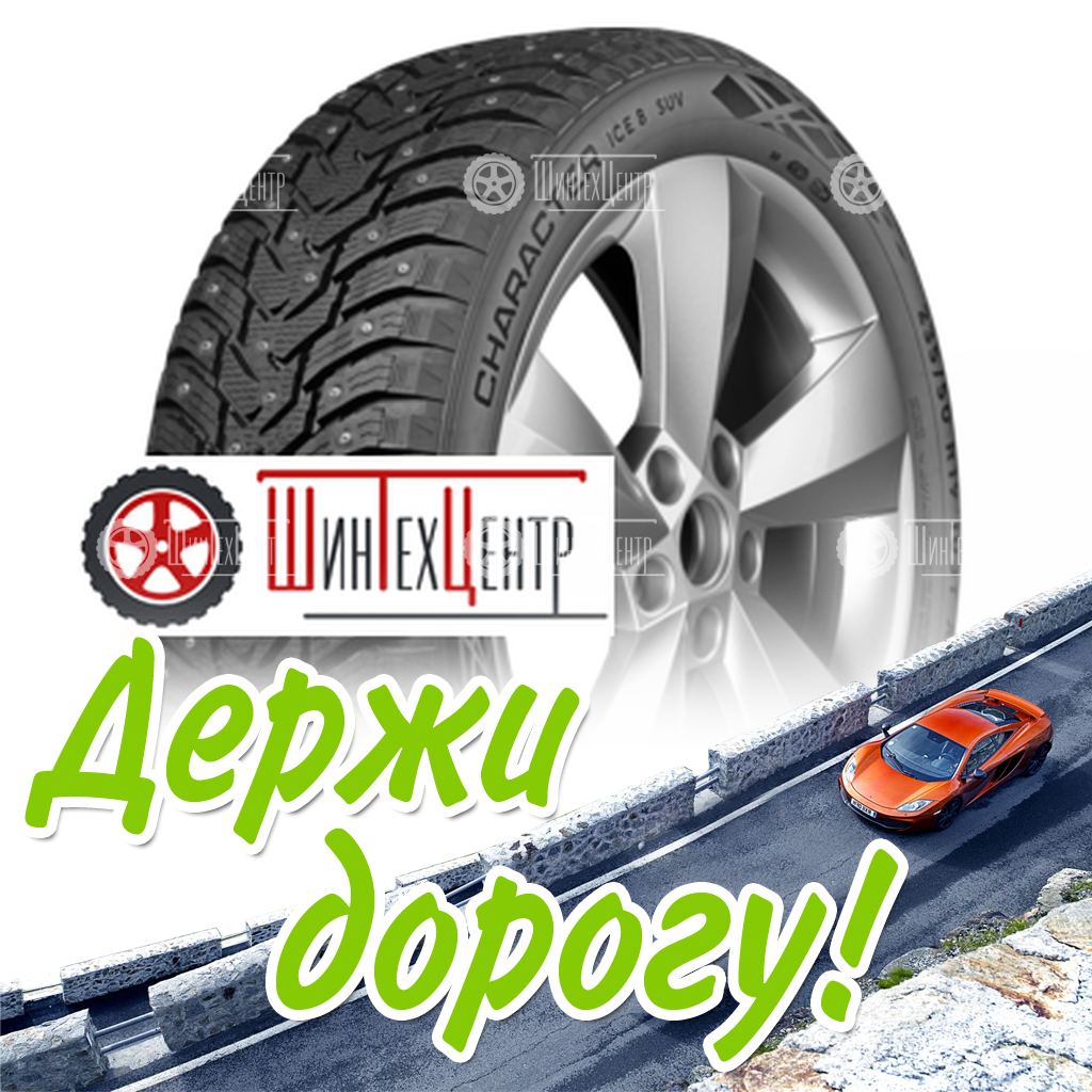 Шина Ikon Tyres 235/50R19 103T Xl Character Ice 8 Suv Зимняя для легковых автомобилей и кроссоверов
