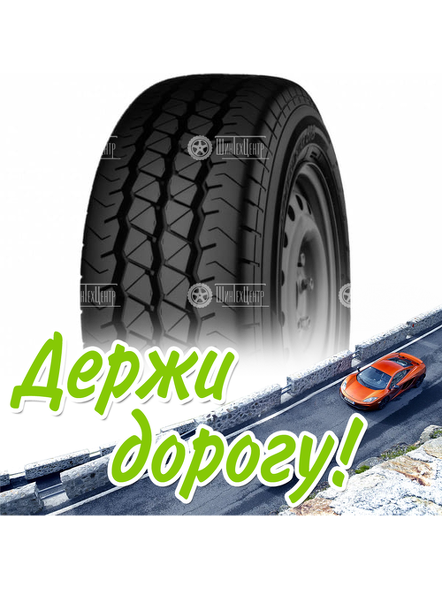 Шина 235/60R17 Yokohama Ry818 117 R (Уценка) Lt Летняя для легкого авто и кроссоверов