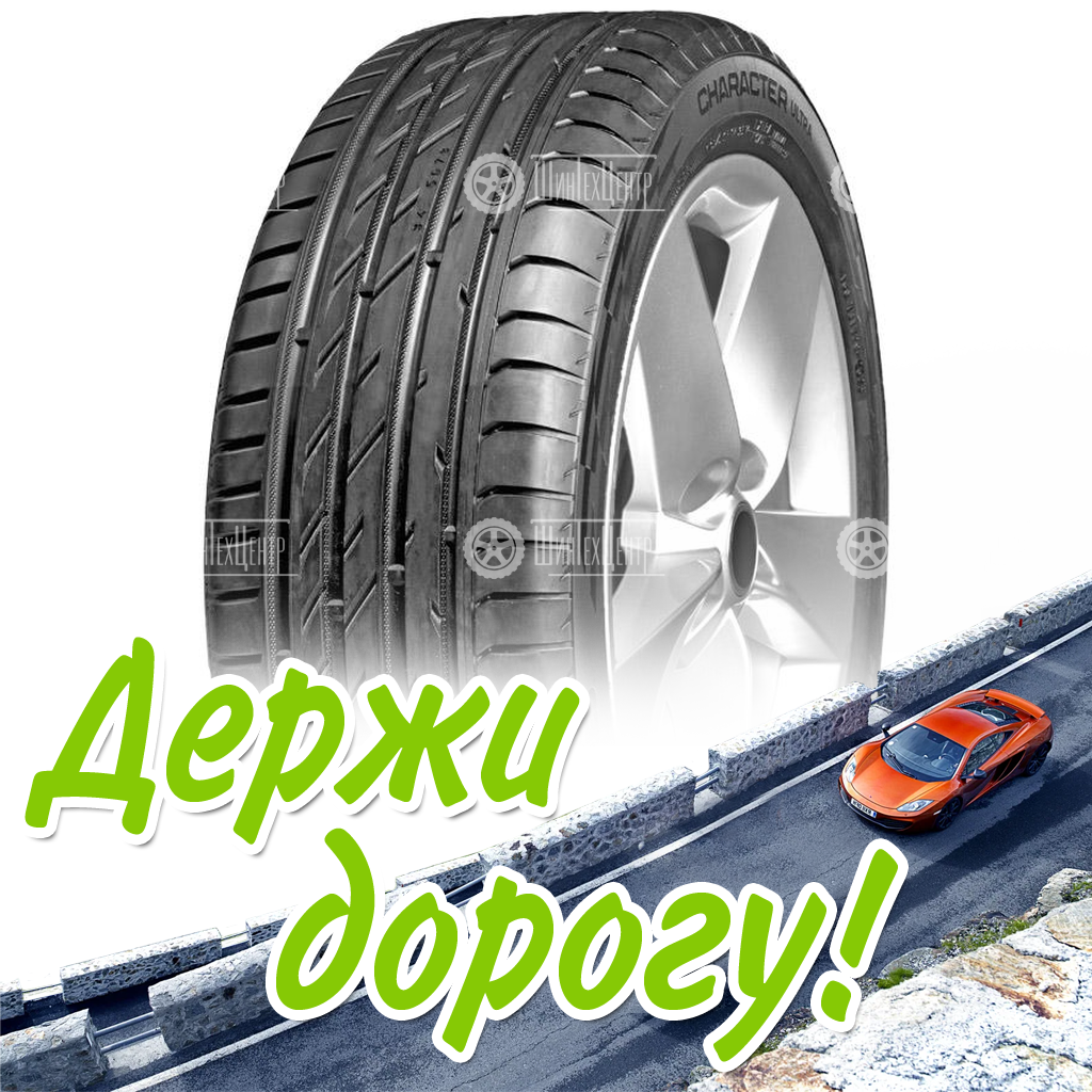 Шина Ikon 205/55 R16 Character Ultra (Nordman Sz2) 94V Летняя для легковых автомобилей и кроссоверов