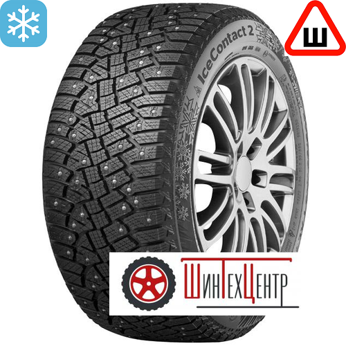 Шины Continental 185/60 R15 Icecontact 2 Kd 88T Шипы