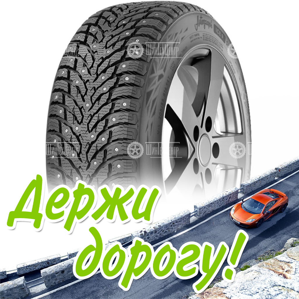 Шина 265/55R19 113T Xl Ikon Tyres Autograph Ice 9 Suv Шип Зимняя для легковых автомобилей и кроссоверов