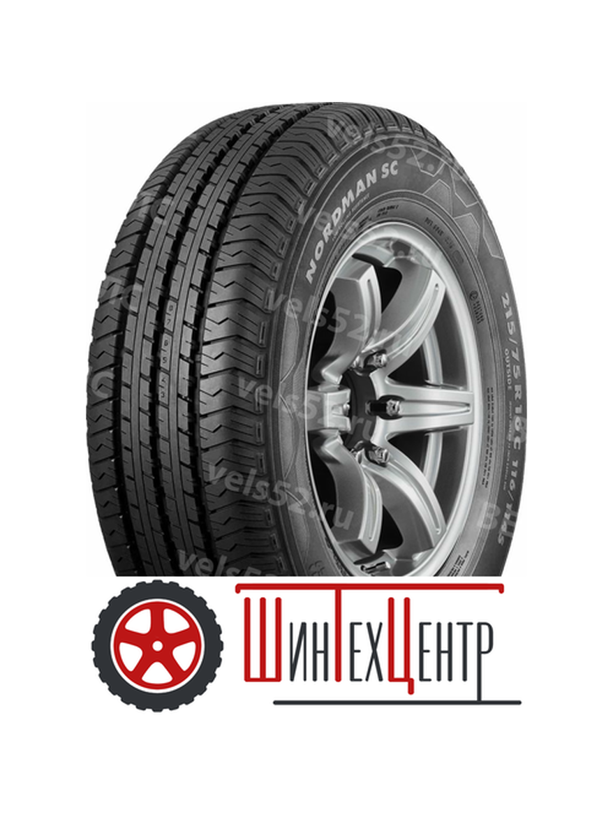 Летняя Шина 195/70R15C 104/102S Ikon Tyres Nordman Sc для всех типов автомобилей