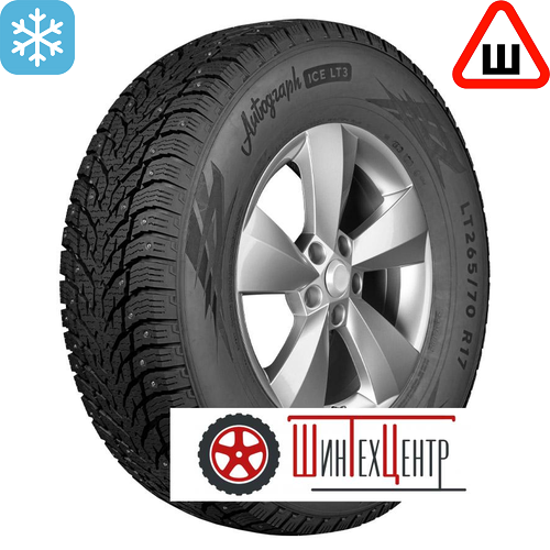 Шины Ikon 225/75 R16 Autograph Ice Lt3 115/112Q Шипы