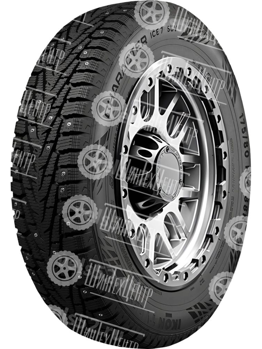 Шина 285/60R18 116T Ikon Tyres Character Ice 7 Suv Шип Зимняя для автомобилей любых видов