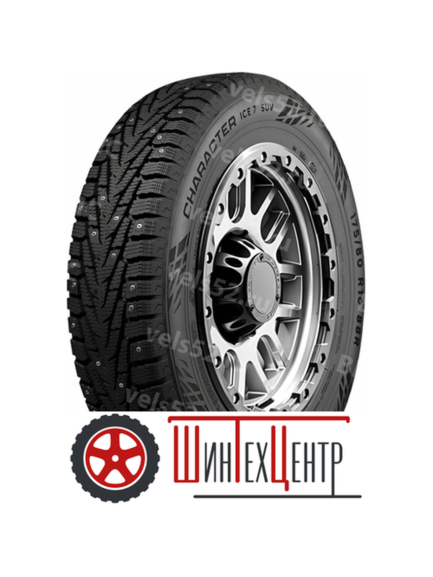 Зимняя Шина 235/75R16 108T Ikon Tyres Character Ice 7 Suv Шип для всех типов автомобилей