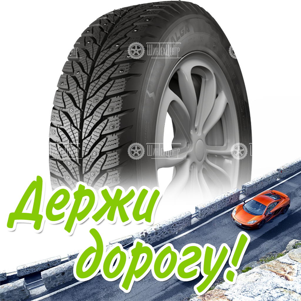 Шина 185/70R14 88T Кама Alga (Нк-531) Шип Зимняя для легковых автомобилей и кроссоверов