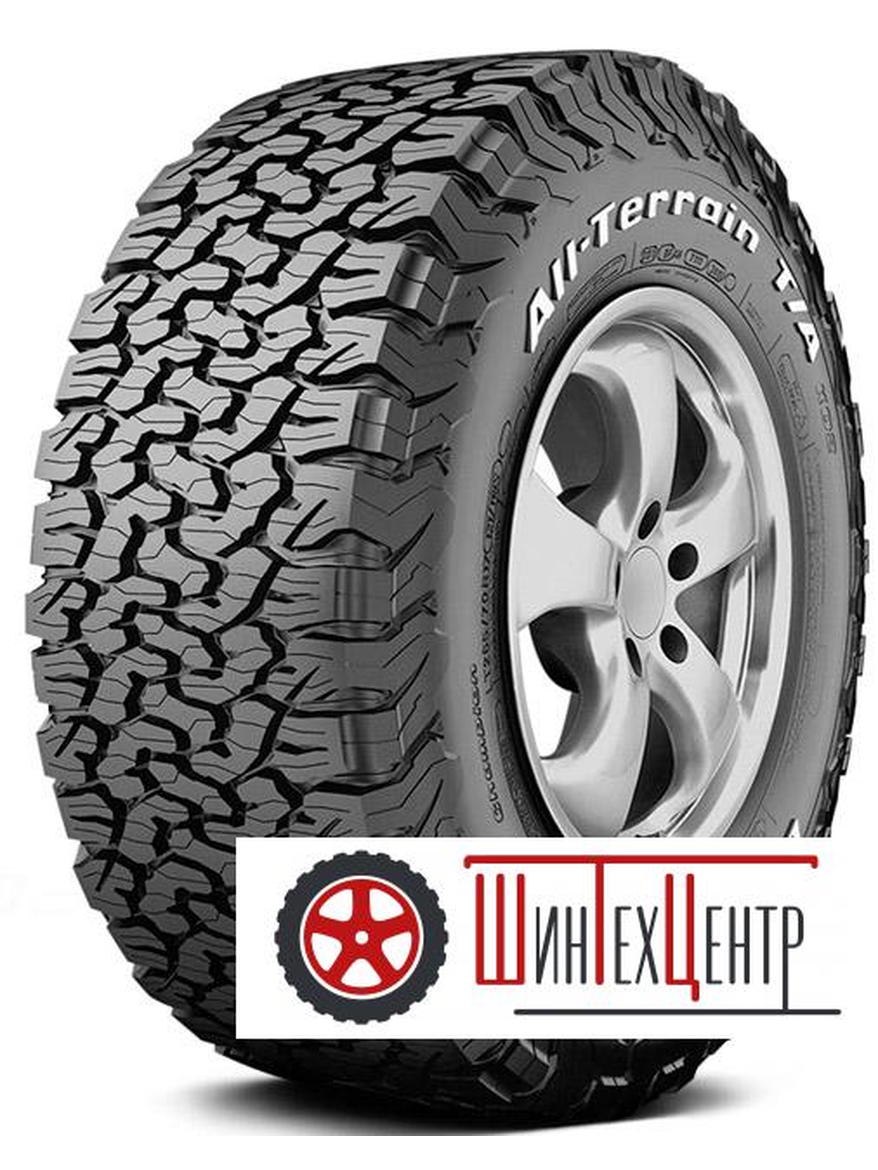 Шина Bfgoodrich 33/10.5 R15 All Terrain T/A Ko2 114R Летняя для автомобилей любых видов