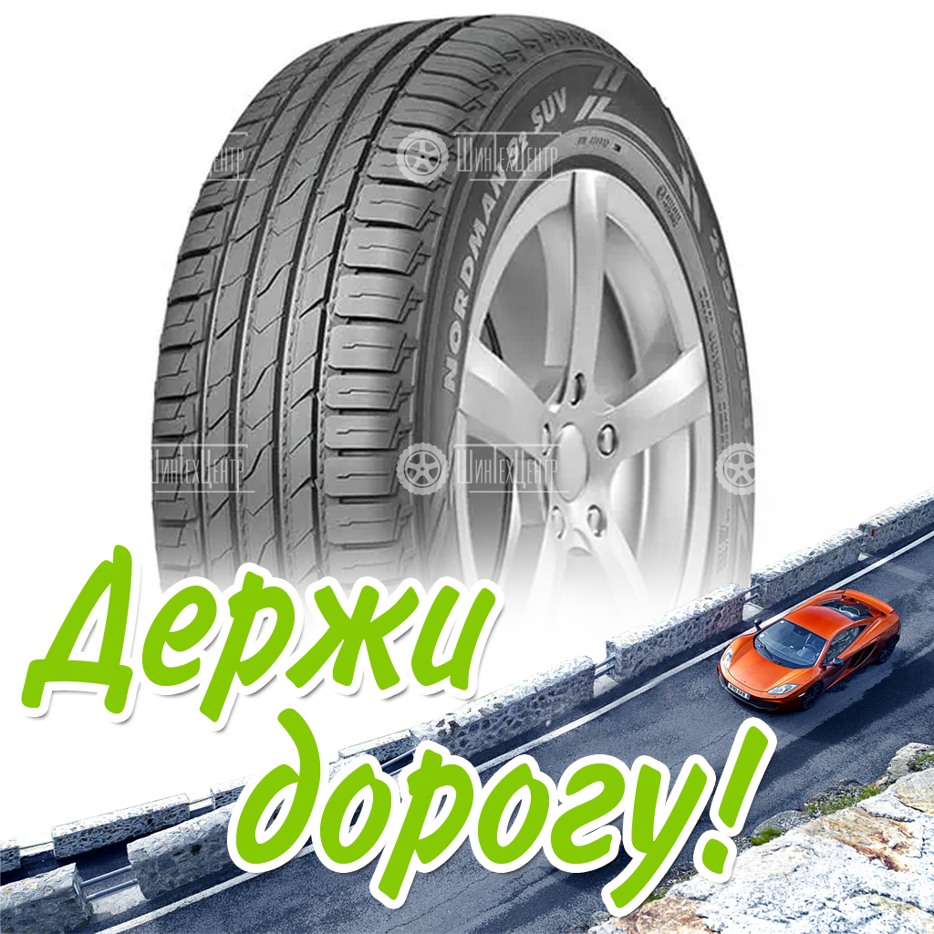 Шина 225/55R18 Nokian/Ikon Nordman S2 Suv 98 H Летняя для легковых автомобилей и кроссоверов