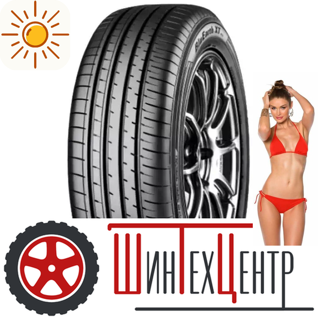 Шины летние   215/65R17 Yokohama Bluearth-Xt Ae61 99 V для легковых авто