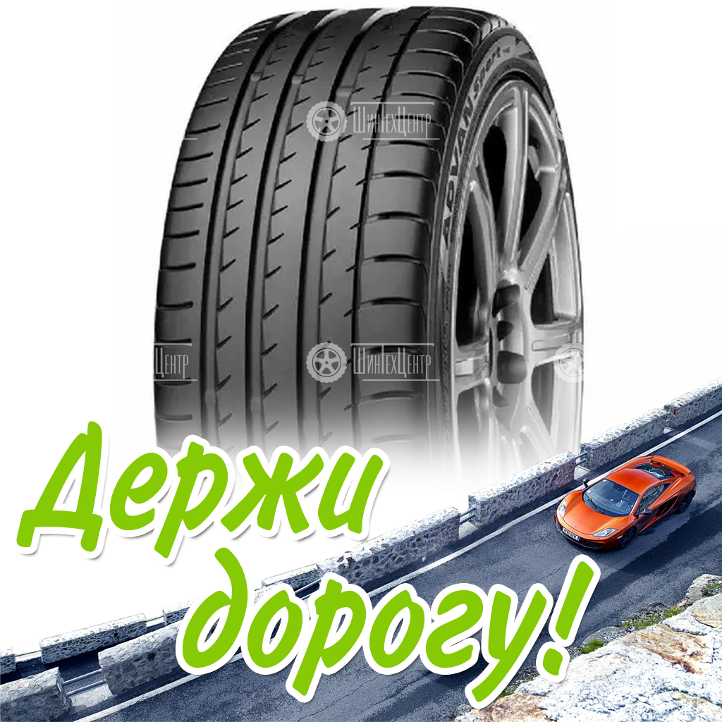 Шина 245/50R19 Yokohama Advan Sport V105 105 W Летняя для легковых автомобилей и кроссоверов