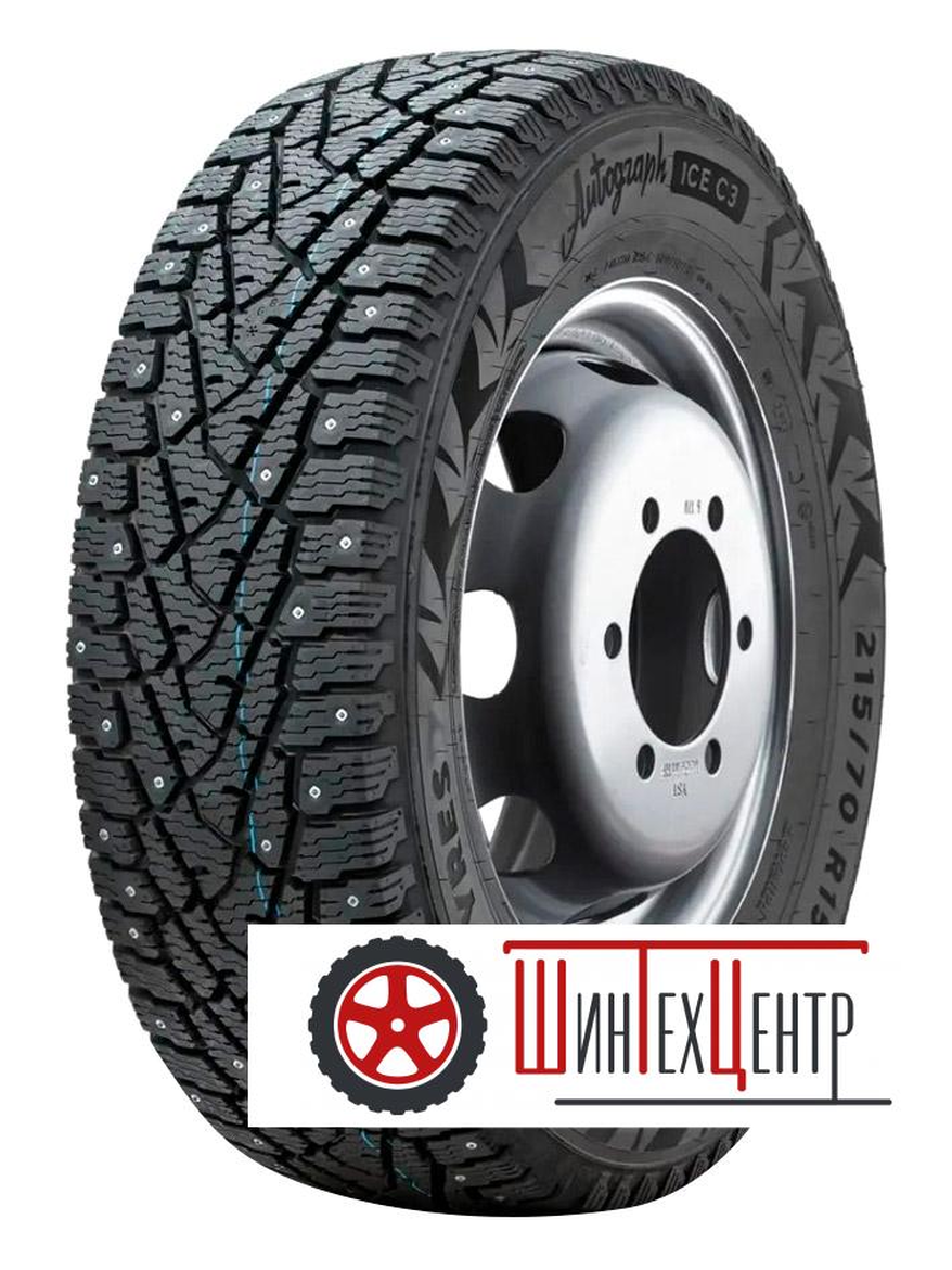 Шины Ikon 205/65 R16C Autograph Ice C3 107/105R Шипы Зимняя для автомобилей любых видов