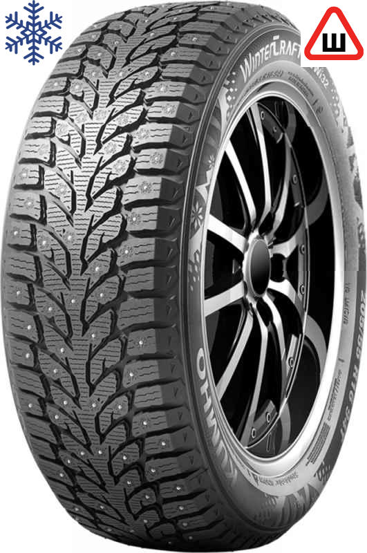 205/60R16 96T XL Kumho WinterCraft Ice WI32