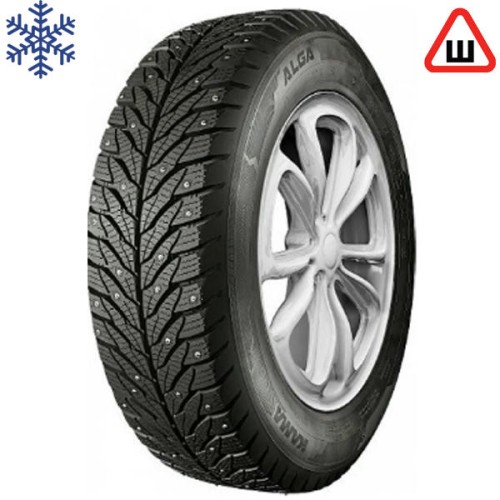 Нкшз 175/70 R13 Кама Alga 82T шипованная