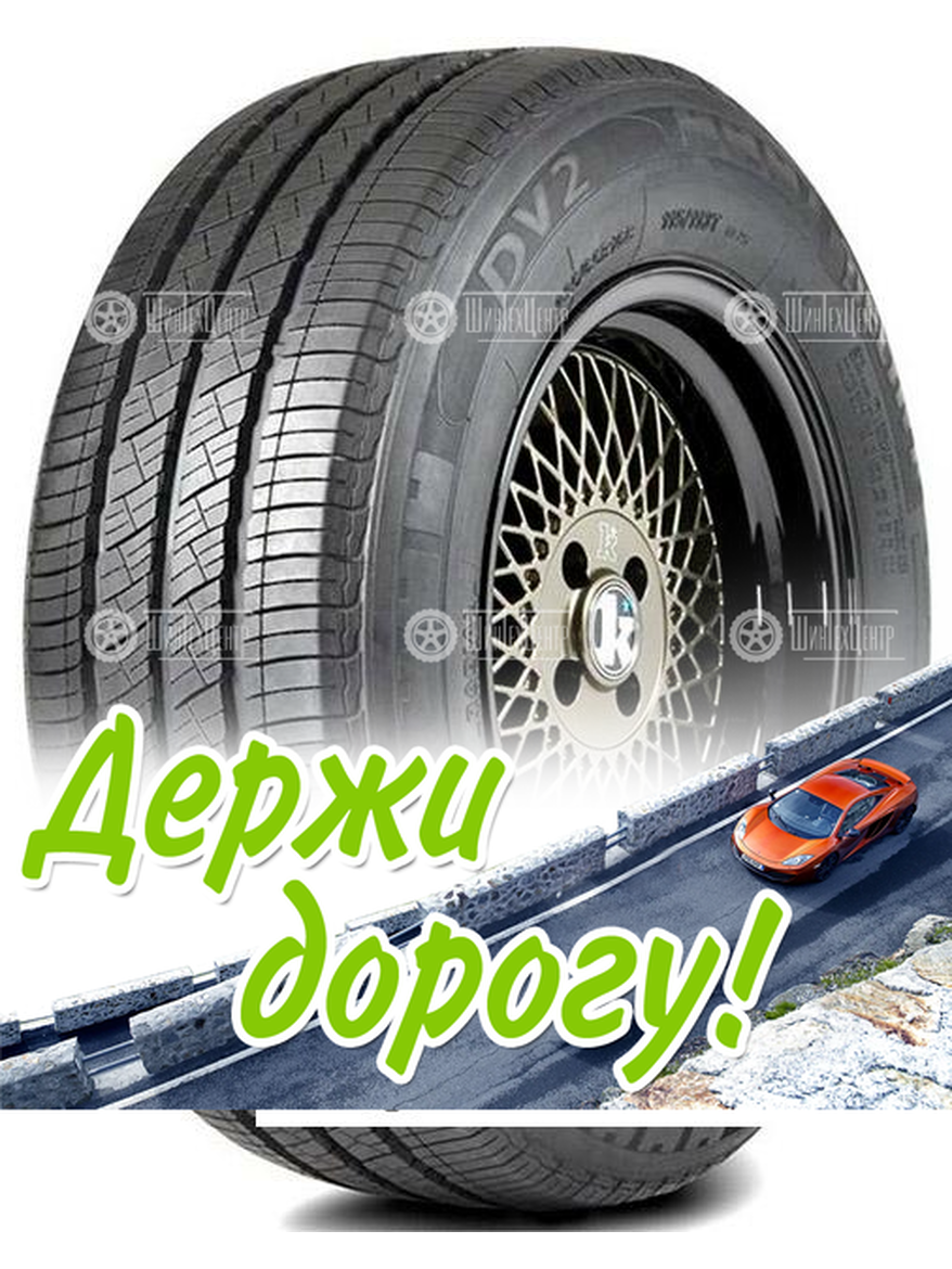 Шина Delinte 235/65 R16C Dv2+ 115/113T Летняя для легкого авто и кроссоверов