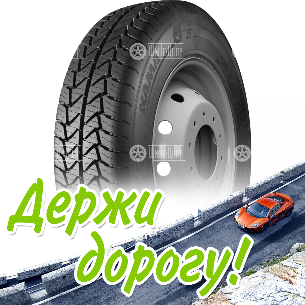 Шина 185/75R16C 104/102Q Кама 365 Lt (Нк-243) M+S Летняя для легковых автомобилей и кроссоверов