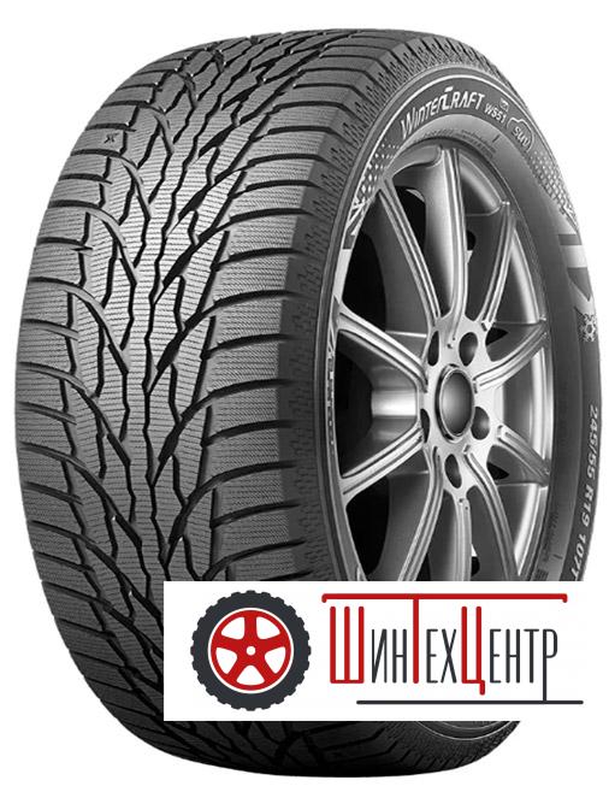 Шины Kumho 235/65 R17 Wintercraft Suv Ice Ws51 108T Зимняя для автомобилей любых видов