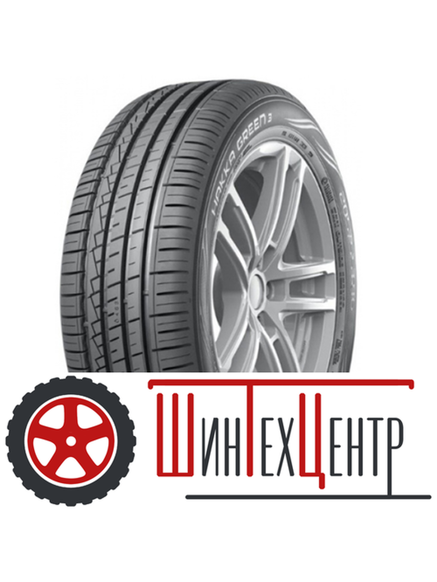 Шина 215/55R18 Nokian/Ikon Hakka Green 3 99 V Xl Летняя для автомобилей любых видов