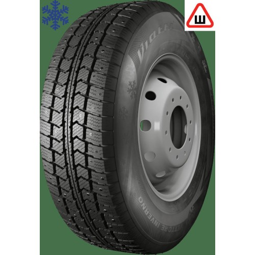 225/70R15C 112/110R Viatti Vettore Inverno (V-524) шипованная