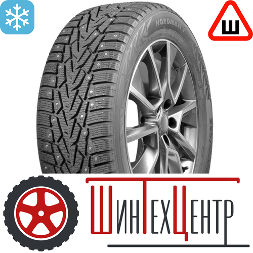 Шина 195/65R15 95T Xl Ikon Tyres Nordman 7 Шип