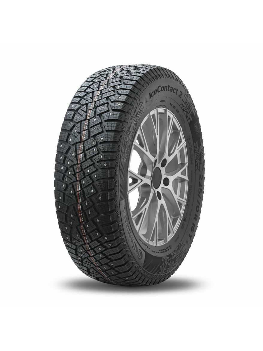 Шины Continental 215/60 R17 Icecontact 2 Suv Kd 96T Шипы Зимняя для любых видов автомобилей