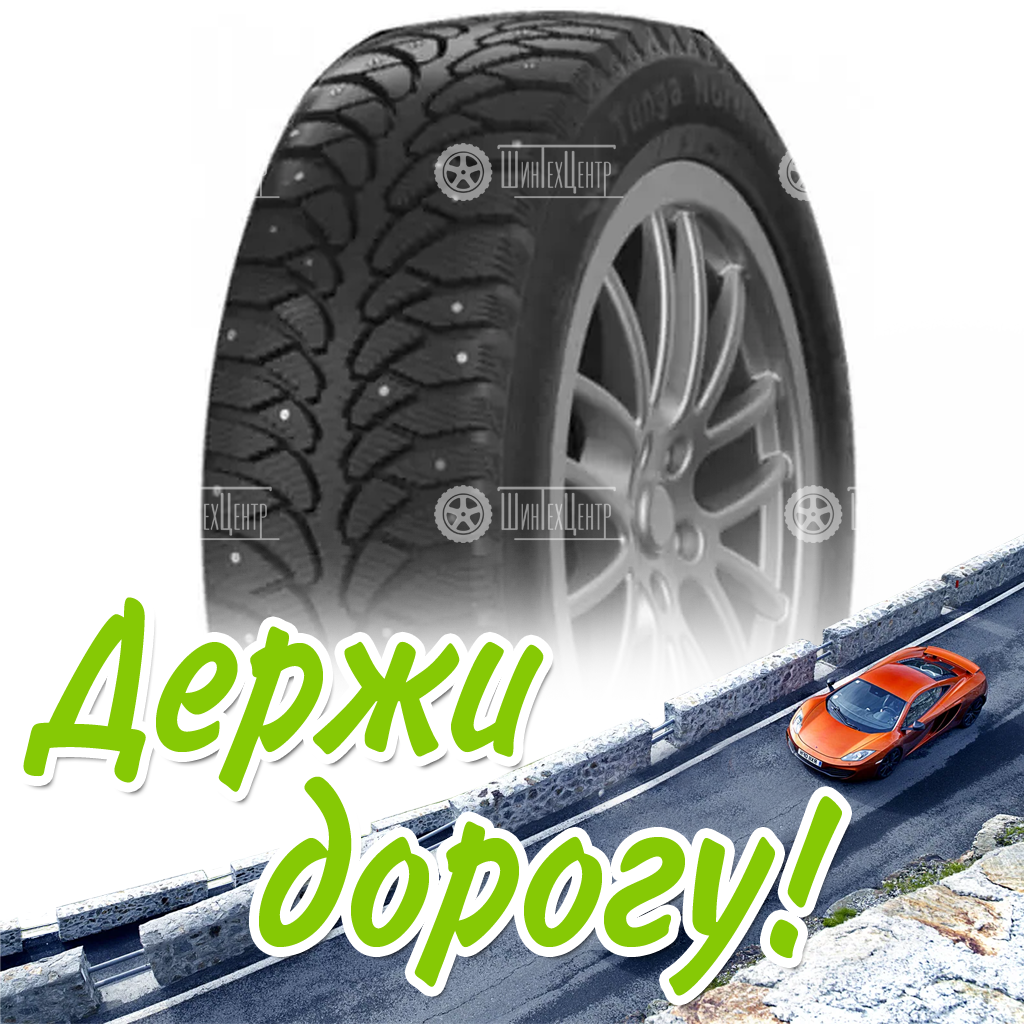 Шина 195/65R15 Tunga Nordway 91 Q Зимняя для легковых автомобилей и кроссоверов