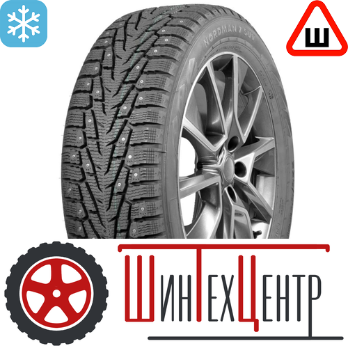 Шина 225/75R16 108T Xl Ikon Tyres Nordman 7 Suv Шип