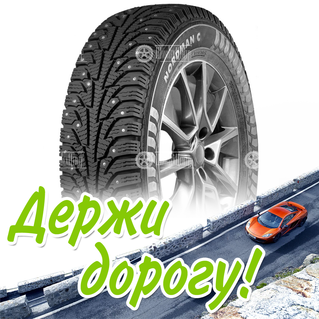 Шина 195/70R15C 104/102R Ikon Tyres Nordman C Шип Зимняя для легковых автомобилей и кроссоверов