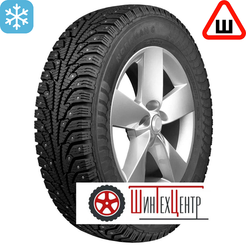 Шины Ikon 205/75 R16C Nordman C 113/111R Шипы