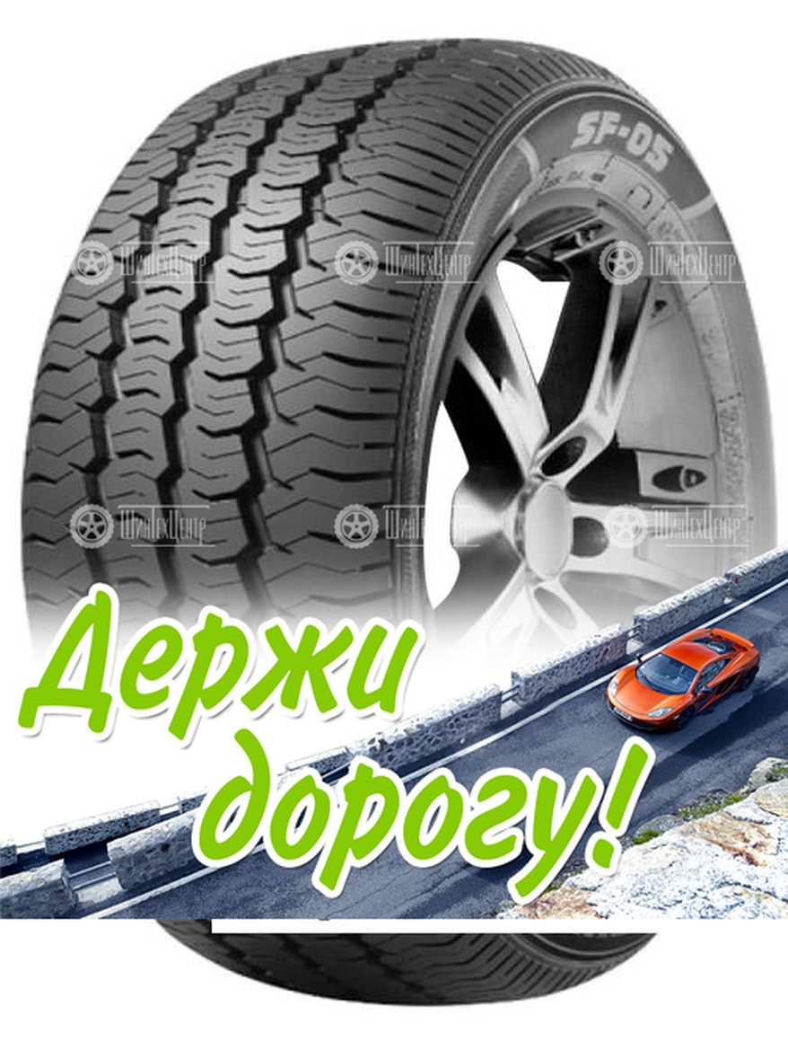 Шина Sunfull 155 R12C Sf-05 88/86Q Летняя для легкого авто и кроссоверов