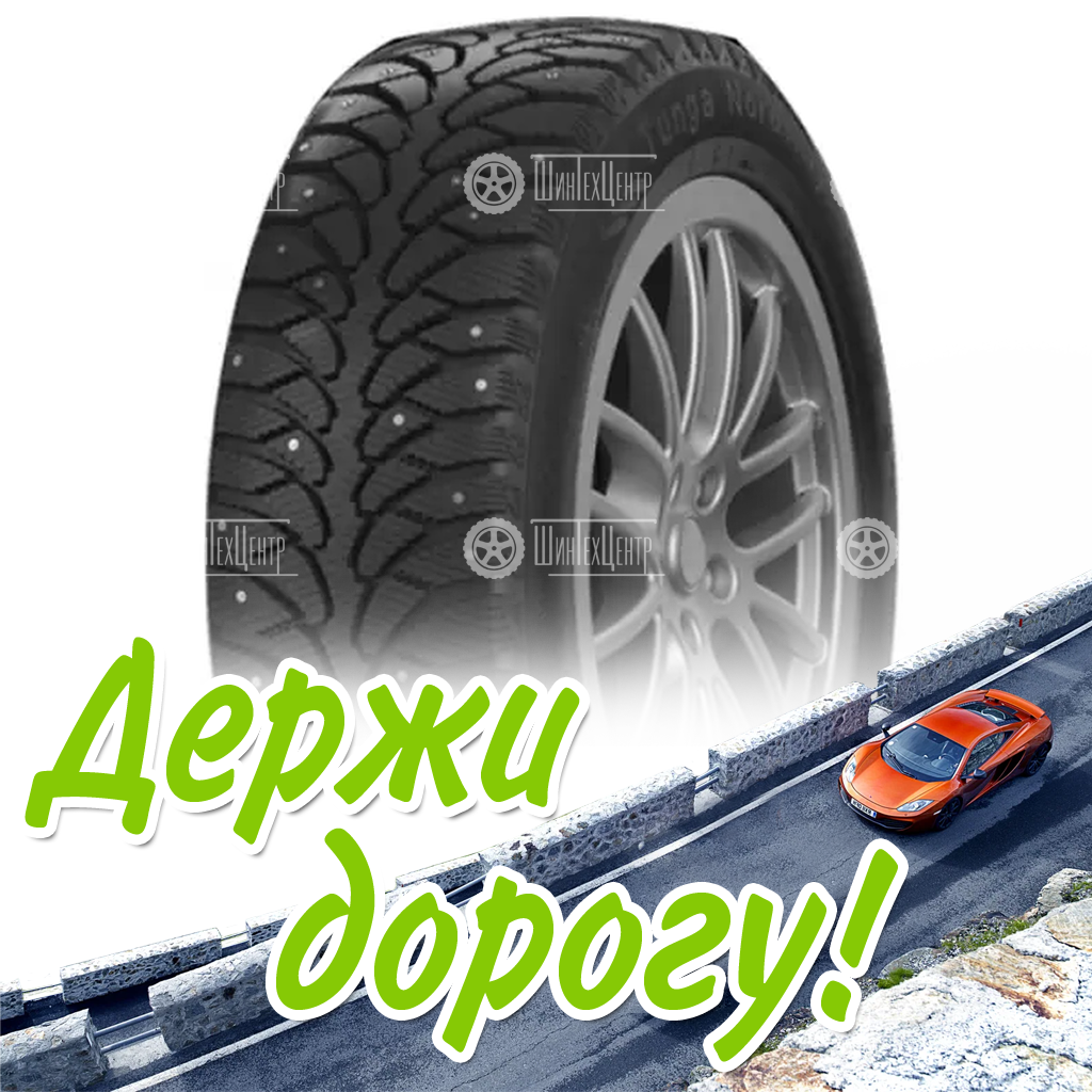 Шина 205/55R16 Tunga Nordway 94 Q Зимняя для легковых автомобилей и кроссоверов