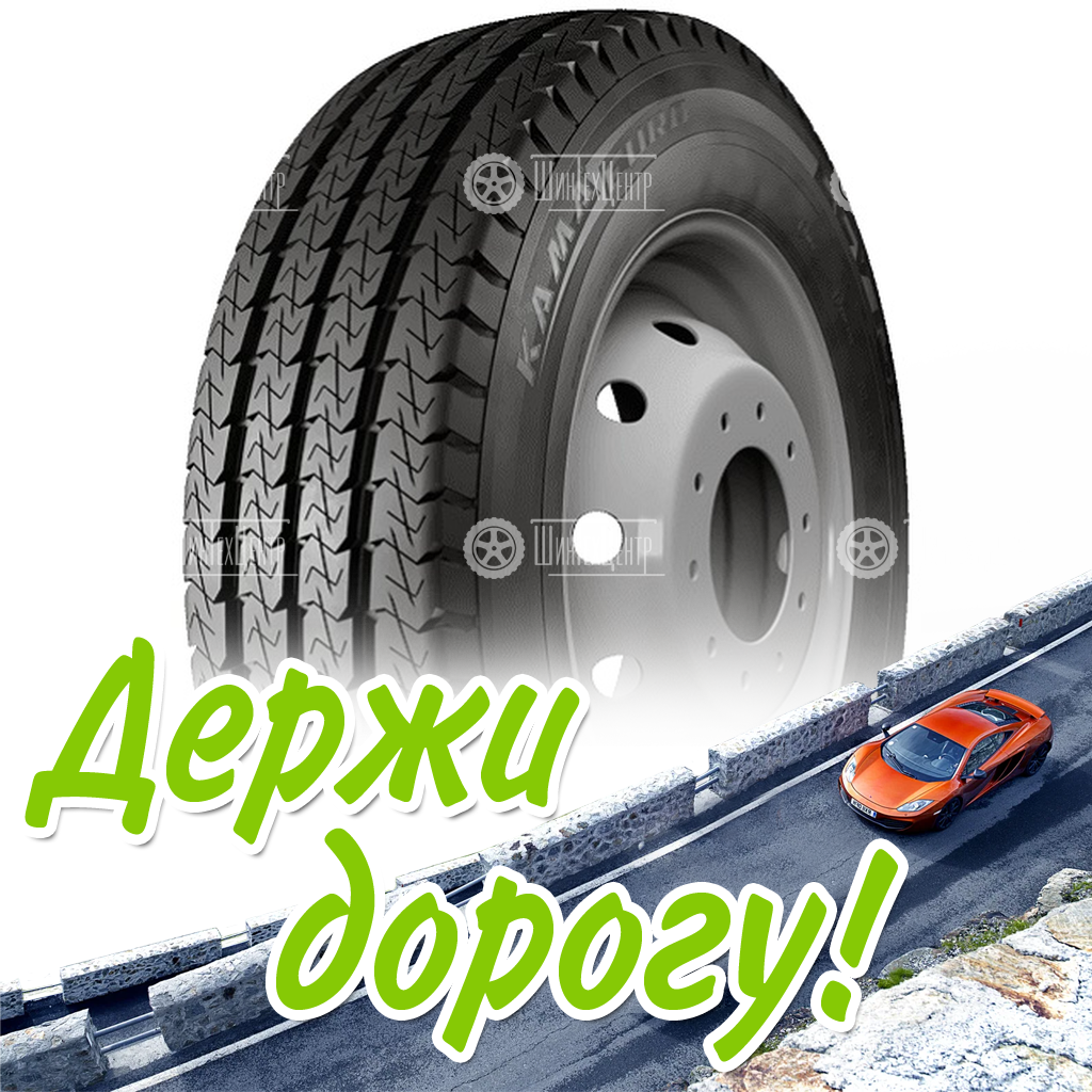 Шина 185/75R16C 104/102N Кама Euro Lcv 131 Tl Летняя для легковых автомобилей и кроссоверов