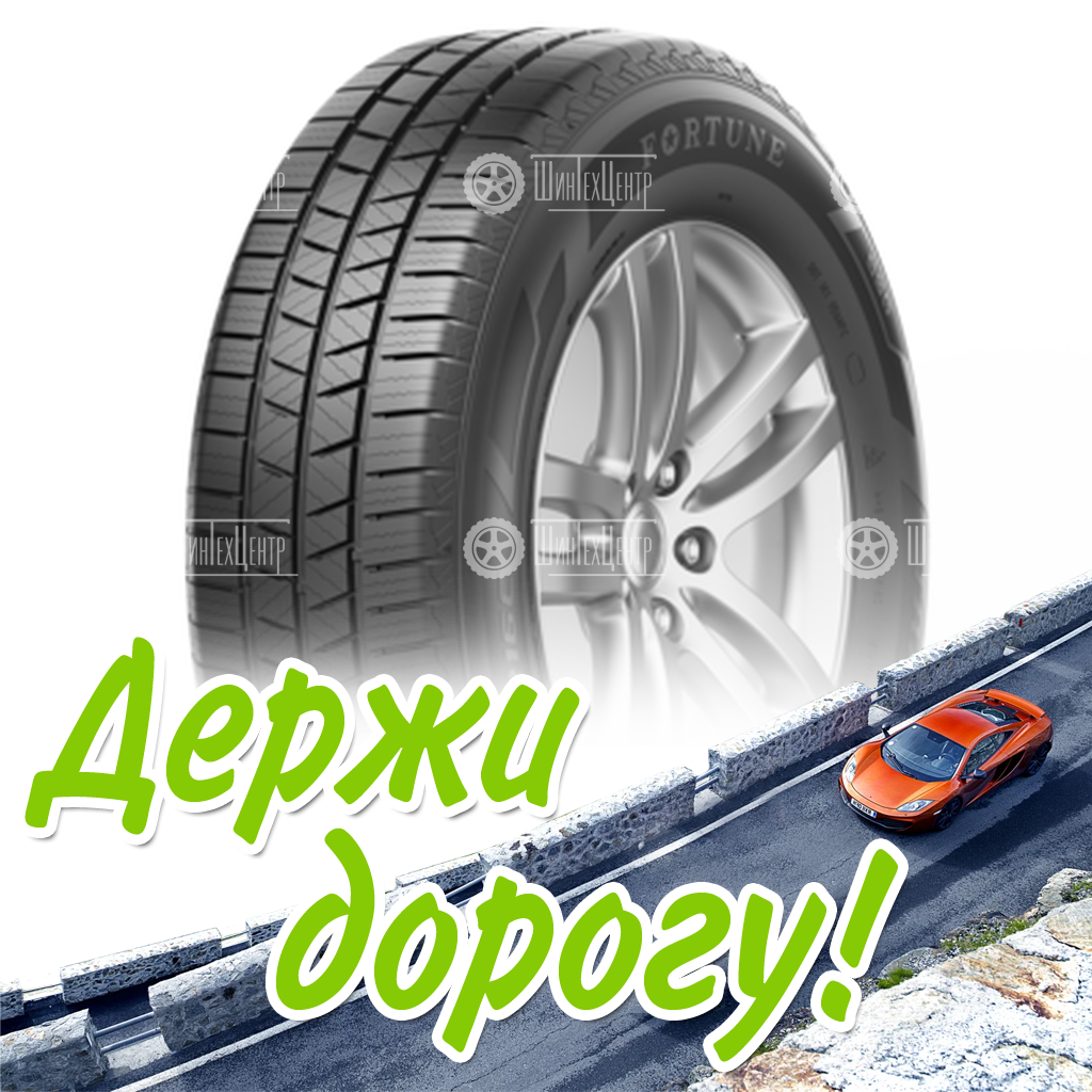 Шина Fortune 205/75R16C 113/111R Travello 4S 10Pr Всесезонная для легковых автомобилей и кроссоверов