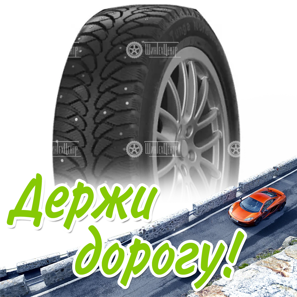 Шина 205/60R16 Tunga Nordway 96 Q Зимняя для легковых автомобилей и кроссоверов