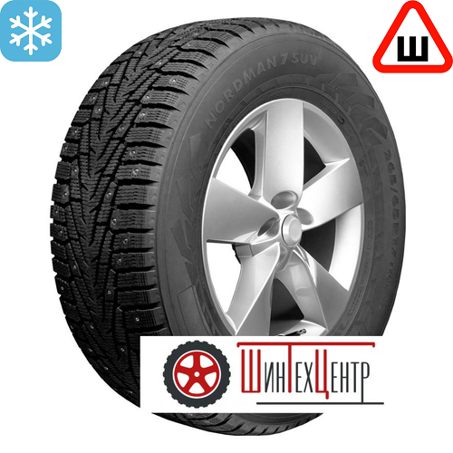 Шины Ikon 235/55 R18 Nordman 7 Suv (Character Ice 7 Suv) 104T Шипы