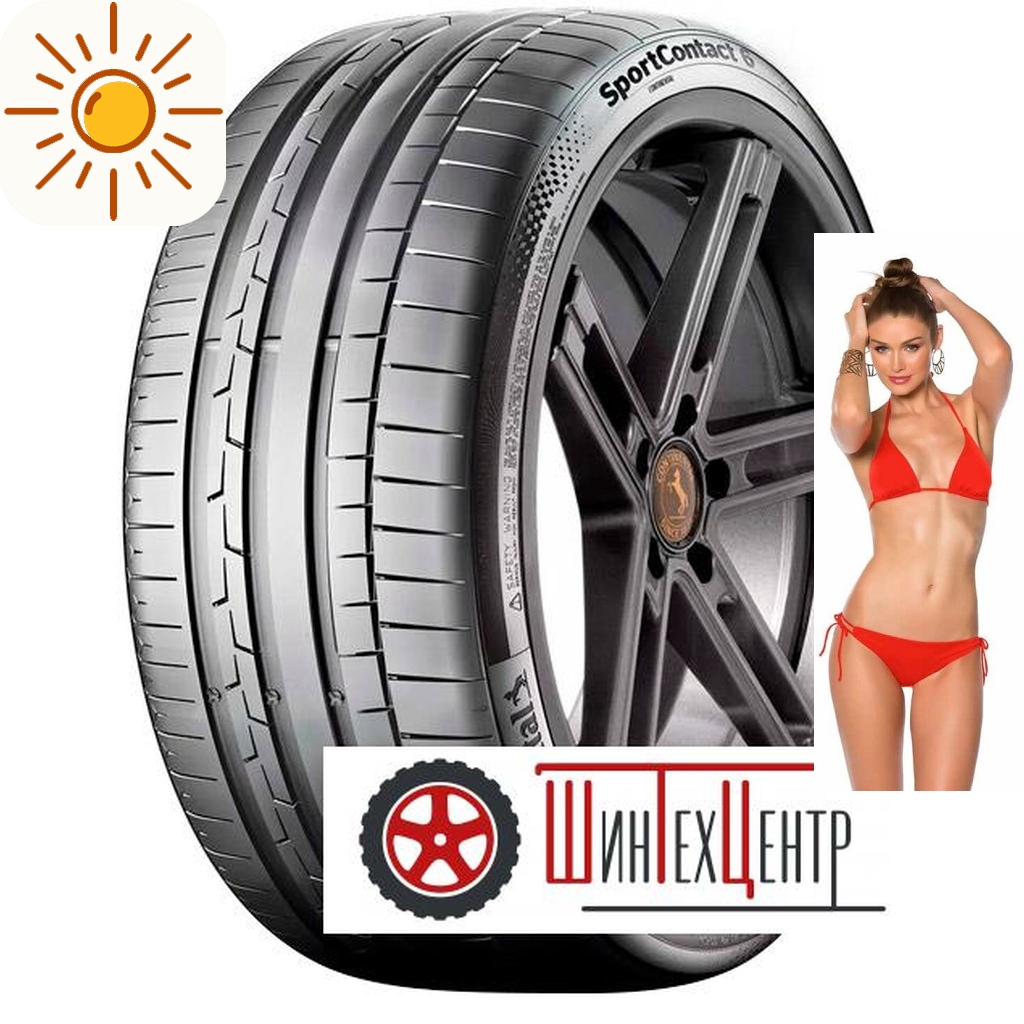 Шины летние   Continental 285/35 R22 Sportcontact 6 106Y для легковых авто