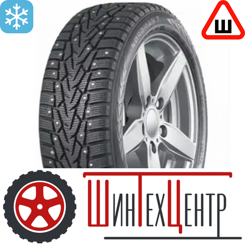 Шина 175/70R13 82T Nokian Nordman 7 Шип